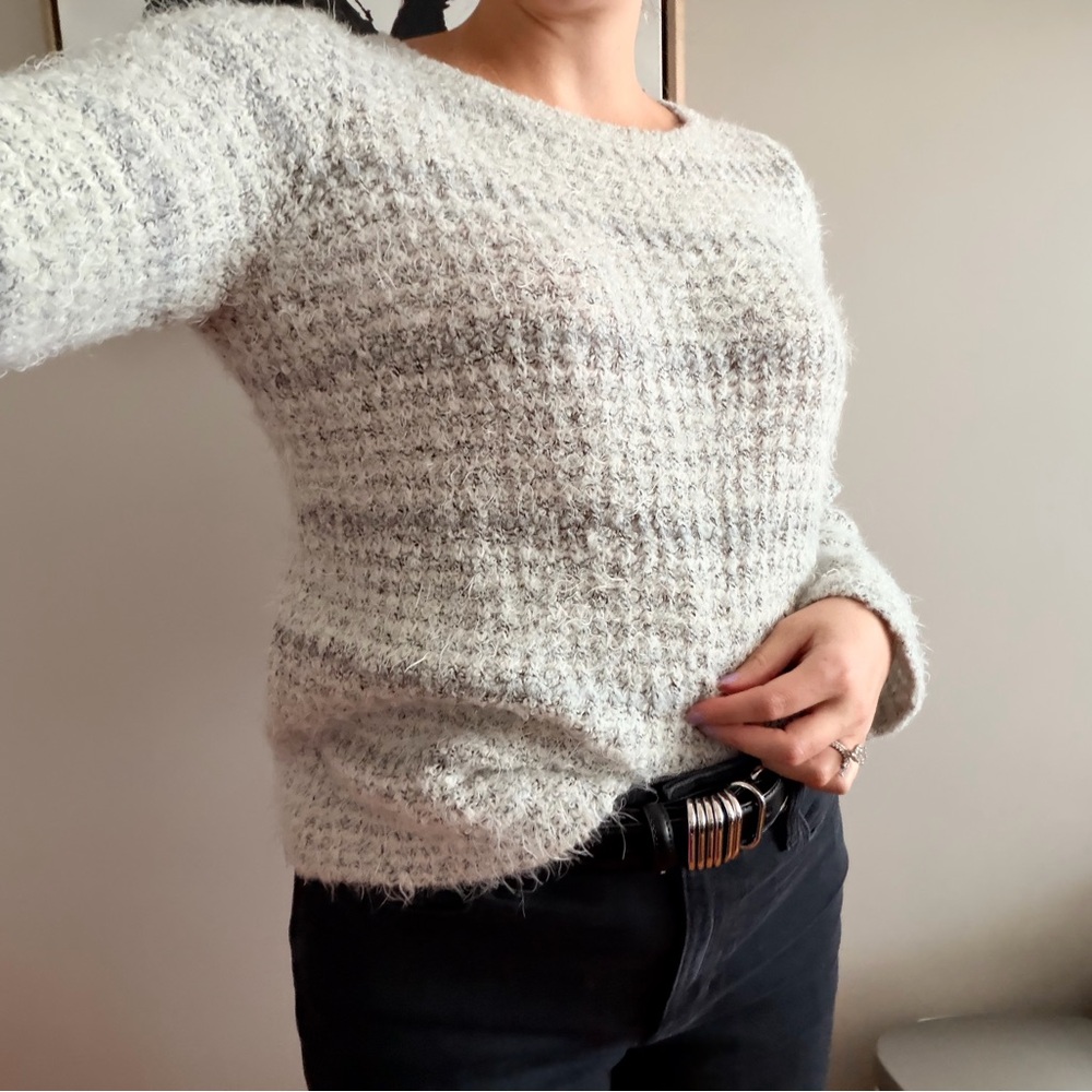 LOFT Oversized Textured Knit Sweater - Picture 2 of 7
